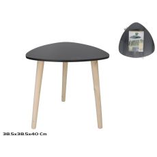 Pomoćni stočić Cris, 38,5x38,5x40cm, crni