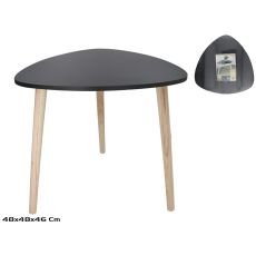 Pomoćni stočić Cris, 48x48,5x46cm, crni