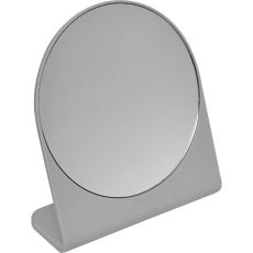 TENDANCE Kozmetičko ogledalo na stalku 17x0,7x19cm staklo/metal siva