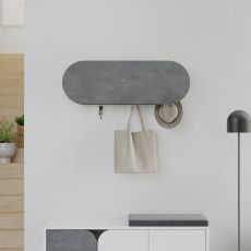 HANAH HOME Zidni čiviluk Kroma, siva