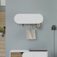 HANAH HOME Zidni čiviluk Kroma, bela