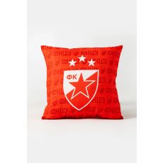 CRVENA ZVEZDA Ukrasni jastuk 40x40cm Grb, crvena