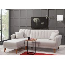 ATELIER DEL SOFA Ugaona garnitura Aqua, leva, krem
