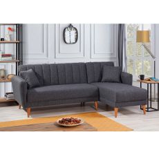 ATELIER DEL SOFA Ugaona garnitura Aqua, desna, tamnosiva