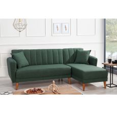 ATELIER DEL SOFA Ugaona garnitura Aqua, desna, tamozelena