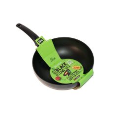 TEXELL Tiganj Wok BLACK LINE 28cm TPBL-W28