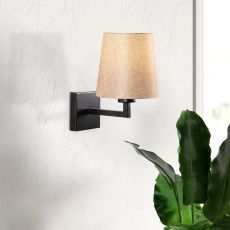 OPVIQ Zidna lampa Profil 4656, crna/krem