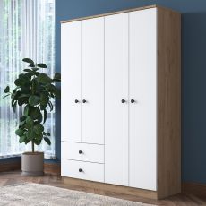 HANAH HOME Ormar BA108 - 2067, bela/krem