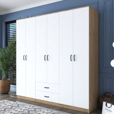 HANAH HOME Ormar BA111 2324, krem/bela