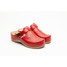 LEON Ženska papuča Lana-crvena