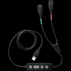 JABRA Link 265 USB with 2 QD Training cable with mute option