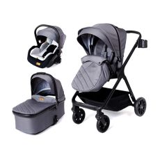 BBO KOLICA ZA BEBE 3u1 (A5) MAMAMIA - GREY