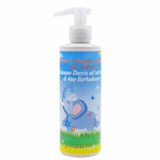 AZETABIO Organski šampon za kosu i telo sa aloe verom 200 ml,  0+M