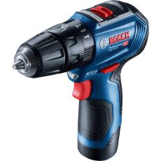 BOSCH Aku vibraciona bušilica-odvrtač GSB 12V-30 u torbi sa 2 x 2,0 Ah Li-ion , brzi punjač