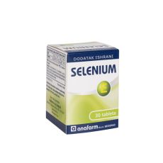 ANAFARM Selenium i vitamin E, 30 tableta