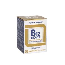 ANAFARM Vitamin B12 Biovit, 30 lingvaleta