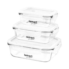 LAMART Set kutija za odlaganje hrane 3/1 LT6011