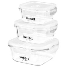 LAMART Set kutija za odlaganje hrane LT6012