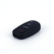 888 CAR ACCESSORIES Silikonska navlaka za ključeve crna Audi