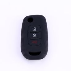 888 CAR ACCESSORIES Silikonska navlaka za ključeve crna Renault