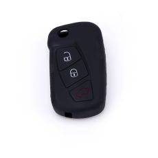 888 CAR ACCESSORIES Silikonska navlaka za ključeve crna Ford
