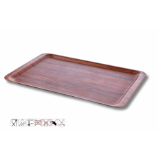 ATLAS Poslužavnik 53x37cm Mahagoni K013