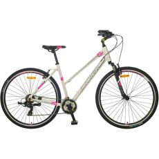 POLAR Bicikl polar athena white-pink size m