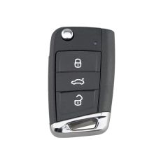 888 CAR ACCESSORIES Kućište oklop ključa 3 dugmeta za VW