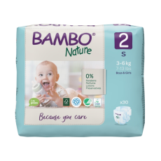 BAMBO NATURE Pelene -Eco-Friendly 2 (3-6 kg) 30 komada