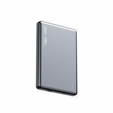 Power Bank MagSafe Moxom MX-PB212 Ultra Thin PD20W + wireless 15W 5000mAh sivi
