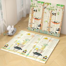 Baby Line Premium Collection Podloga za igru BEAR BIRTHDAY PARTY + PANDA 180x200x1cm