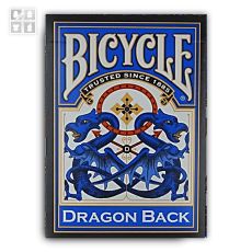 USPCC Karte Bicycle Dragon Blue