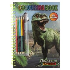 GRAFIX Bojanka Dinosaurus 30 strana - 6 bojica