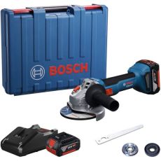 BOSCH Aku ugaona brusilica 125mm GWS 18V-8 2x4,0Ah + punjač u koferu