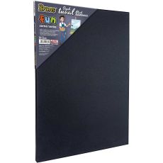 NOVA COLOR Crno platno za slikanje 25x35cm