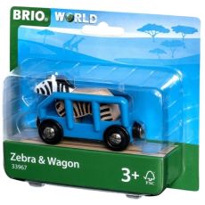 BRIO Zebra i vagon