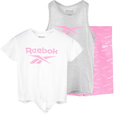 REEBOK trening komplet za velike devojčice,roze belo siva