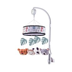 BBO Muzička vrteška za krevetac - Wild life 67x41cm