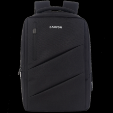 CANYON BPE-5, Laptop backpack for 15.6 inch, Black (CNS-BPE5B1)