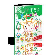 Glitter bojanka- Divlje životinje - COM40889