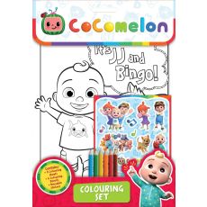 COCOMELON-Bojanka sa bojicama i nalepnicama - COM43100