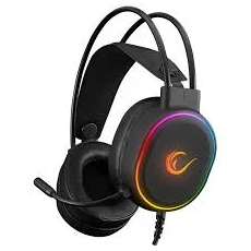 Slušalice žične gaming Rampage ROGUE RGB crne 36162