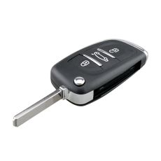 888 CAR ACCESSORIES Kućište oklop ključa 3 dugmeta za Peugeot-Citroen va2 modifikacija