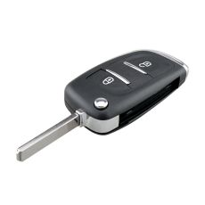 888 CAR ACCESSORIES Kućište oklop ključa 2 dugmeta za Peugeot-Citroen va2 modifikacija
