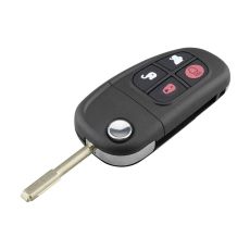 888 CAR ACCESSORIES Kućište oklop ključa 4 dugmeta za Jaguar