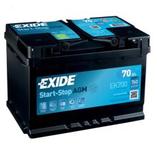 EXIDE Akumulator za automobile 12V70D AGM