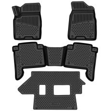 Element 3D Patosnice INFINITI QX80, 2018-2023, bench sedišta, set 4 kom.