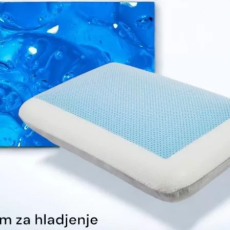 VIKTORIJA Jastuk Blue gel Bubbles 60x40cm