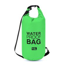 Vodootporna torba Dry Bag 15L, zelena