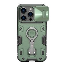 NILLKIN Maska Cam Shield Armor Pro za iPhone 14 Pro, zelena